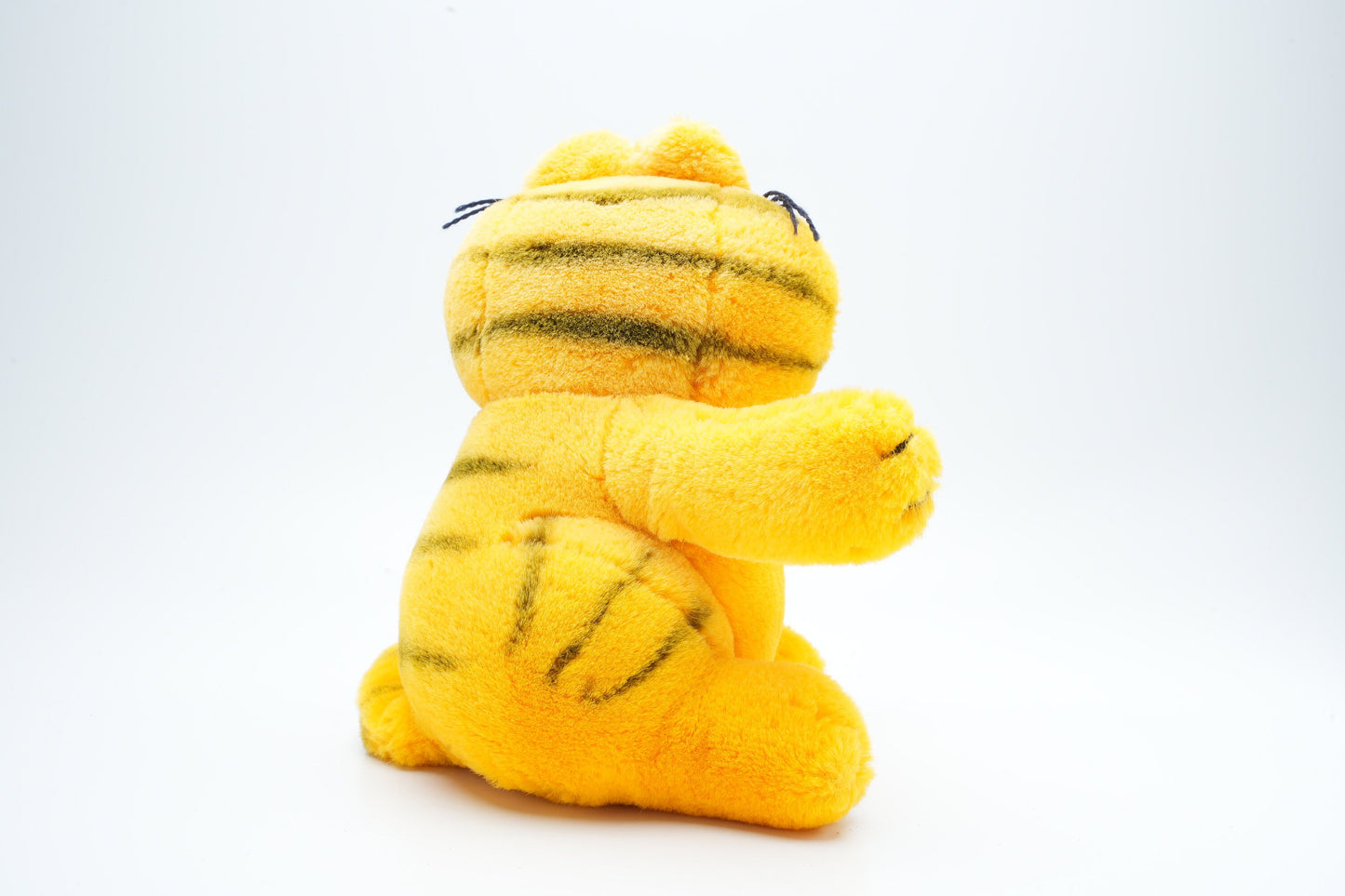 Vintage Garfield plush met schattige lach | zeldzame vintage Garfield plush