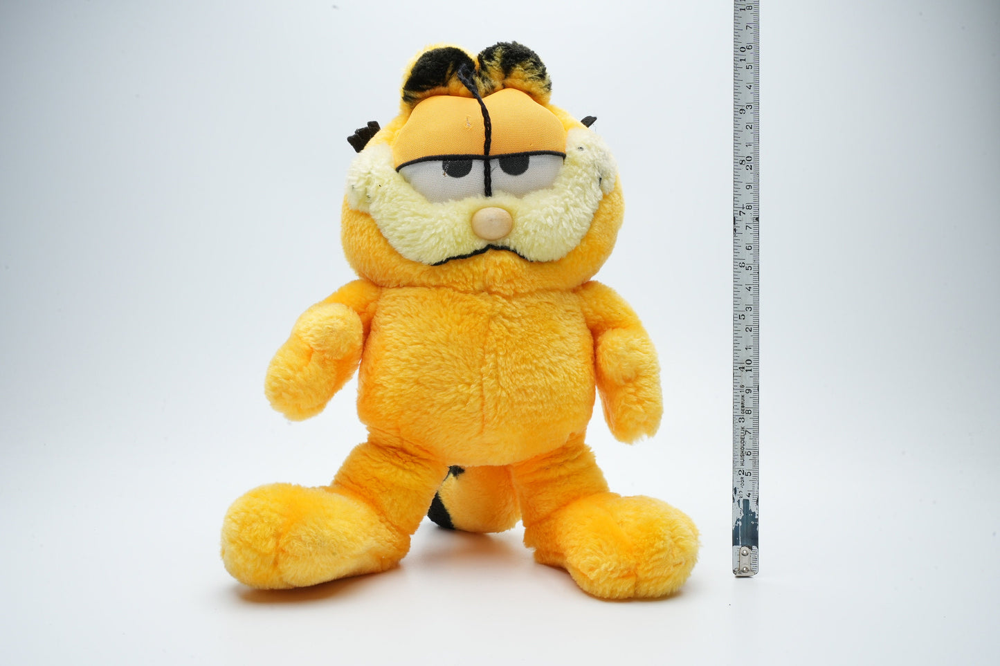 Garfield plush die kan staan | vintage Garfield de kat