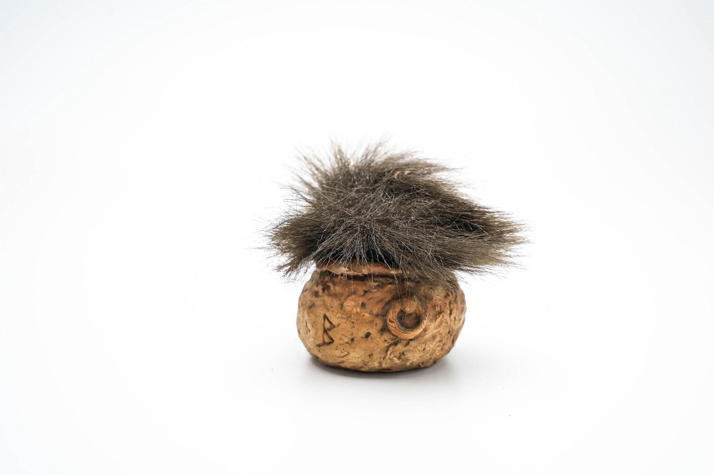 Nyform Trol in Potje – 7 cm (2.75 inch) – Zeldzaam Verzamelobject