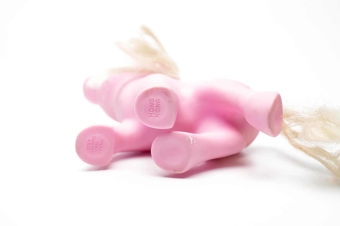 Vintage My Little Pony G1 Lickety Split – Origineel Hasbro uit 1984 – Roze Earth Pony met Roomwit Haar
