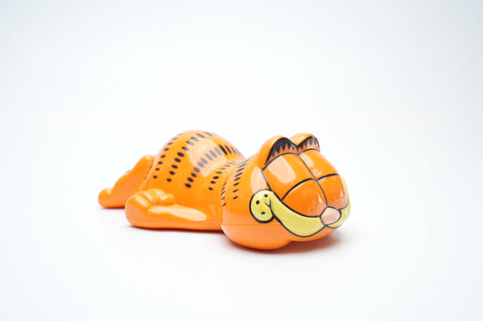 Vintage Garfield Spaarpot - Liggend Ontwerp - United Feature Syndicate Inc. & Paws (1981)