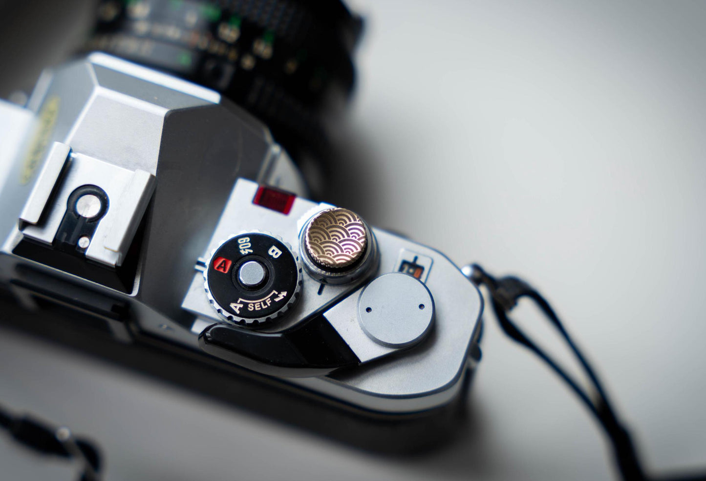 Gepersonaliseerde ontspanknop voor voor vintage en moderne camera's