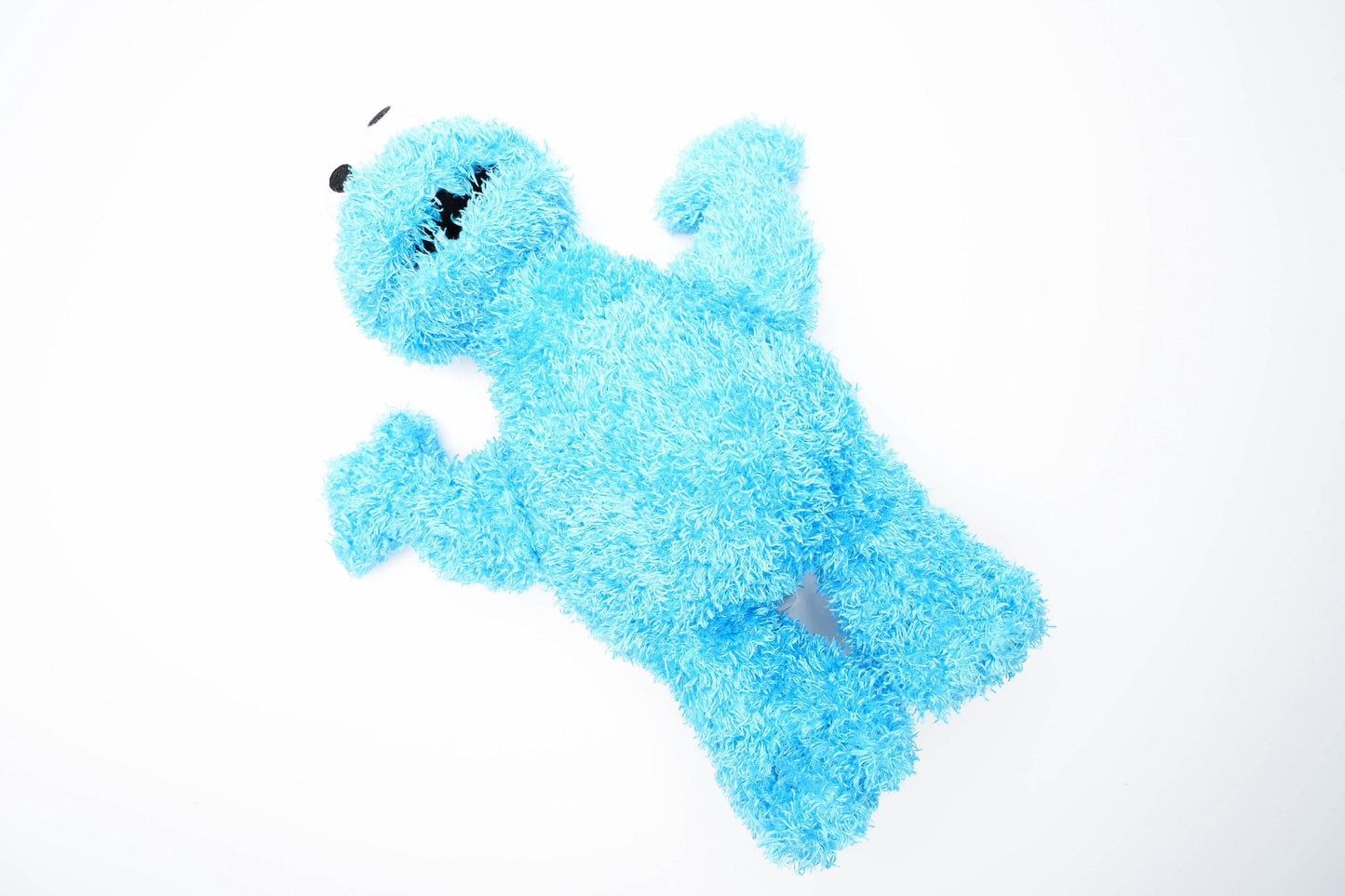 Vintage Koekiemonster Knuffel (Sesamstraat) – Rubo Toys 2005 – Zeldzame Pluche!