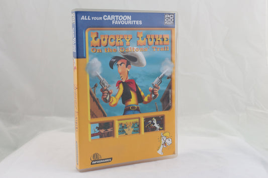 PC CD-rom game Lucky Luke on the Daltons' trail | Windows game Lucky Luke | Vintage Lucky Luke spel