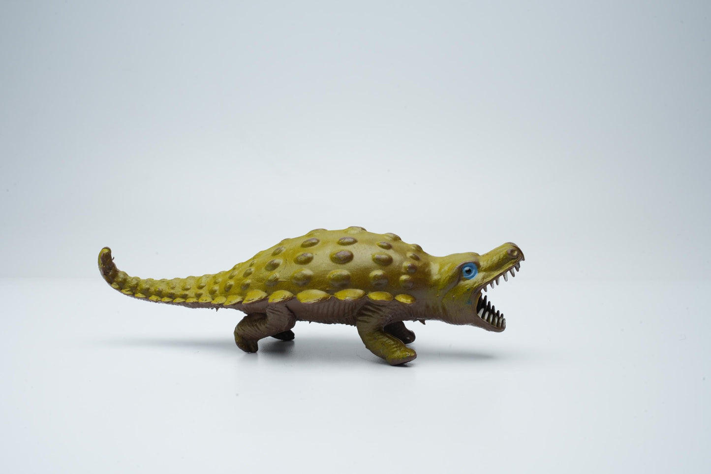 Vintage Sauropelta dinosaurus speelgoed figuur