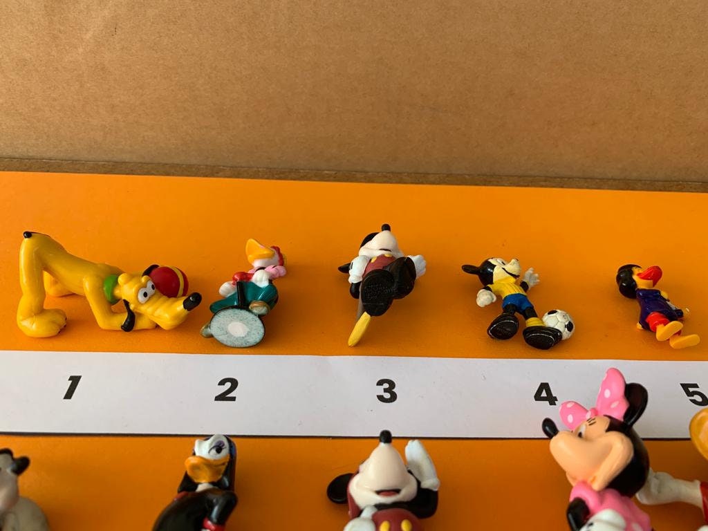 Vintage Disney figuren| Pluto figuur, goofy figuur, Mickey Mouse figuur, Minnie mouse figuur| Vintage disney poppetjes