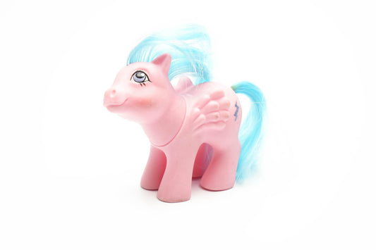 Vintage My Little Pony Baby Firefly – G1 Pegasus Pony 1984 – Roze met Bliksemschicht