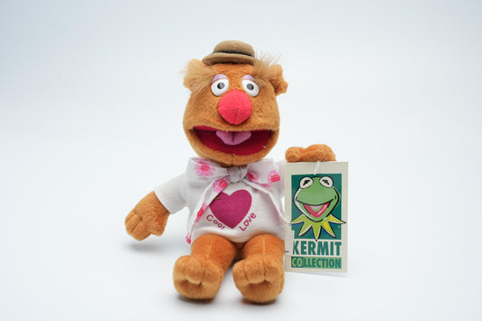 Zeldzame Fozzie beer plush | bekend van de Kermit collection en enorm schattig voor de verzameling | Junior AG speelgoed
