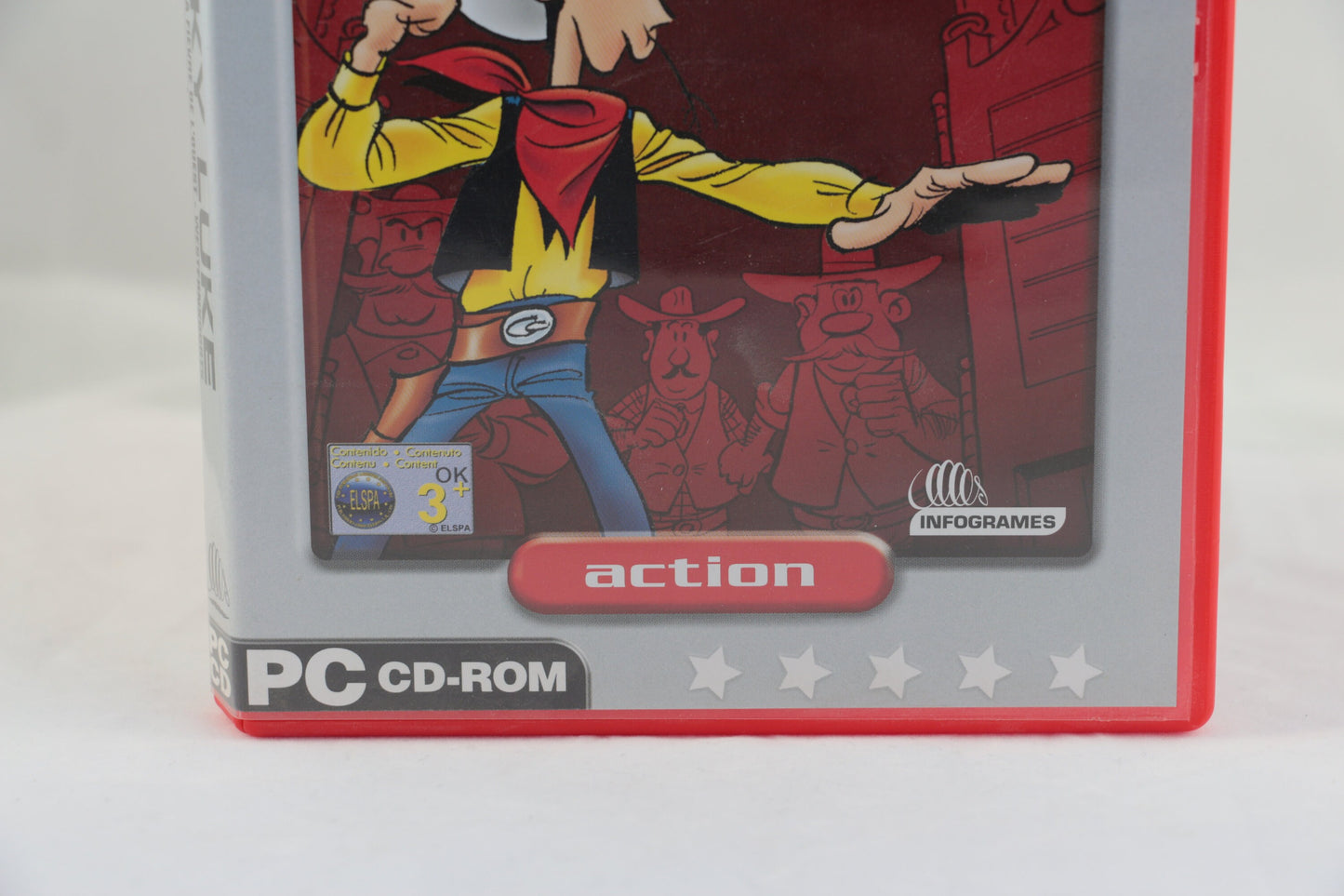 PC CD-rom game Lucky Luke Western Fever| Windows game Lucky Luke | Vintage Lucky Luke spel