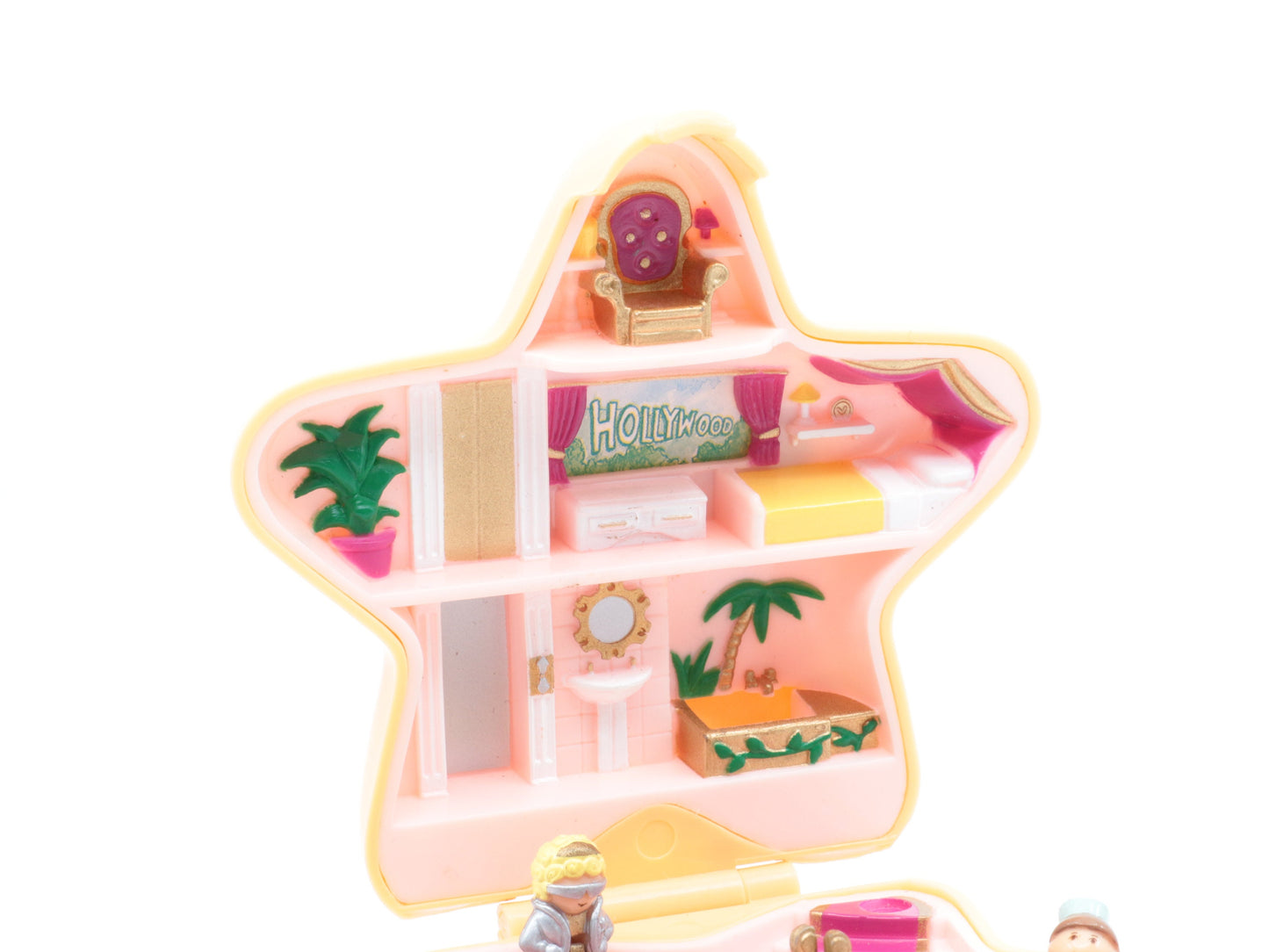 Vintage Polly Pocket Hollywood Star Hotel Complete Bluebird 1992