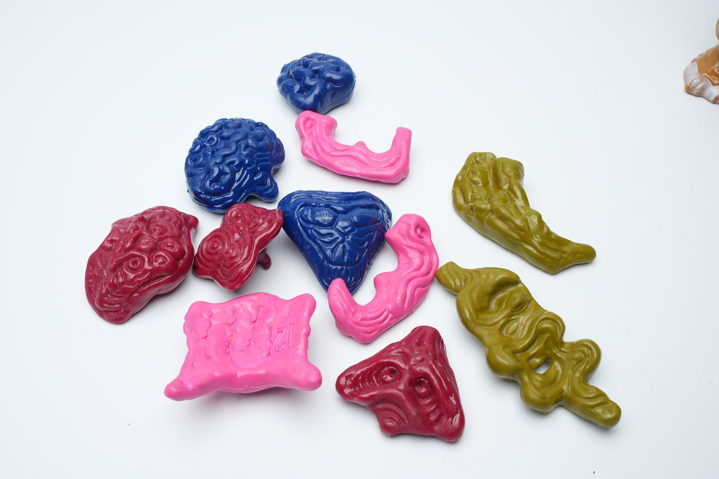 Mad Scientist Dissect-An-Alien vintage figuur - 1986