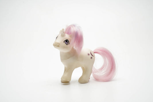 Vintage My Little Pony Moon Dancer – G1 Unicorn 1983 – Glitter Maan & Sterren Cutie Mark