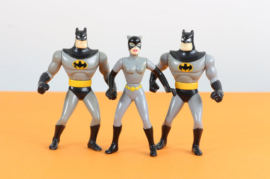 Batman en Catwoman uit 1993 | vintage figuren | DC Comics