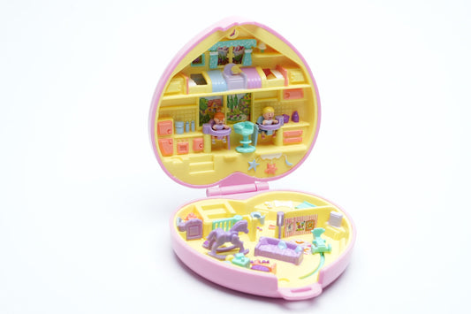 Vintage Polly Pocket 1994 Polly’s Toytime Fun – Baby Collection – Met Babyfiguren