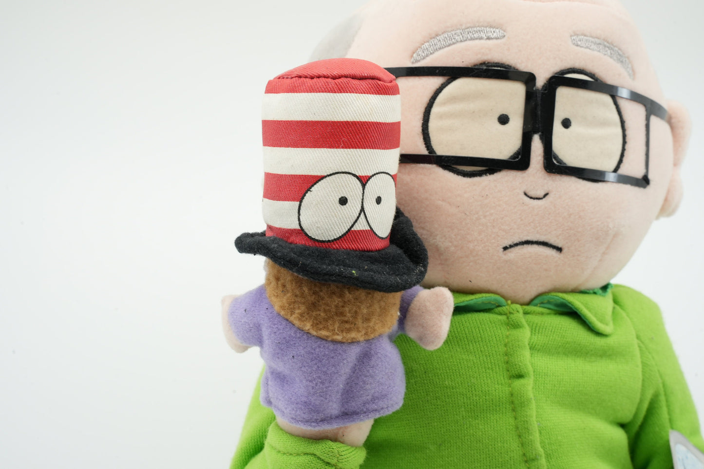 Vintage South Park Plush Herbert Garrison | Retro knuffel Herbert Garrison | South Park plush