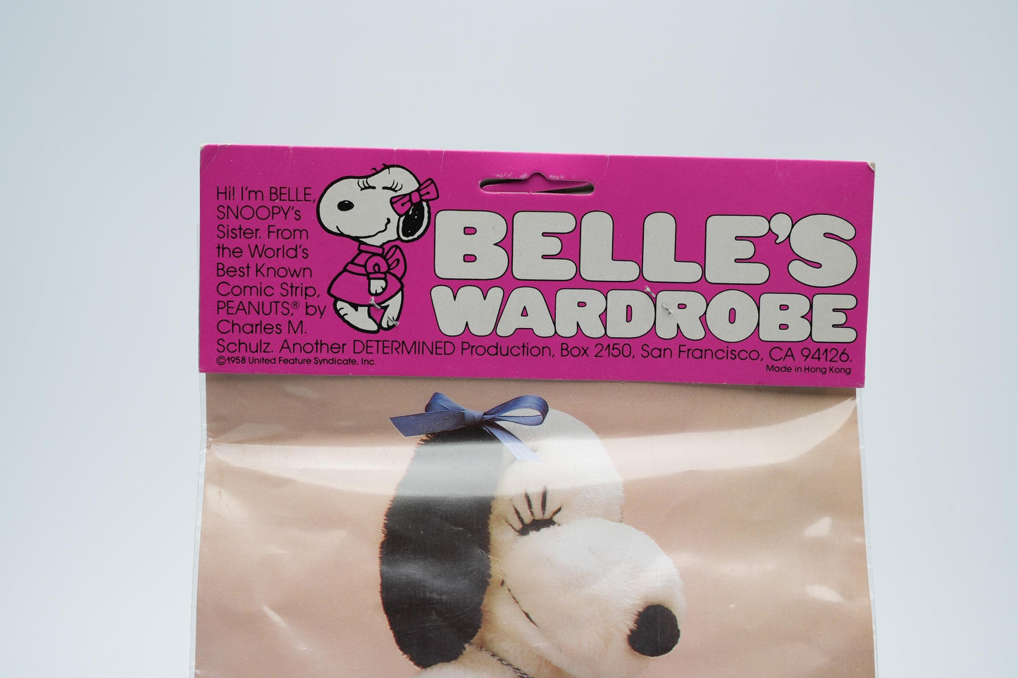 Belle's Wardrobe - Vintage Snoopy Belle Kledingset (1980s) - Nieuw in Verpakking