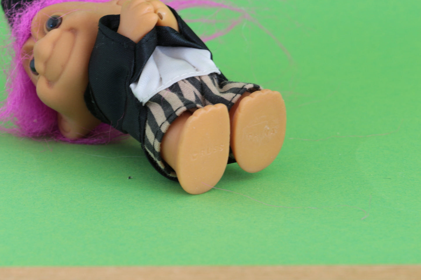 Schattige trol in pak  | Oude dam trol | Dam trol met hoed