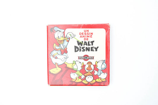 Vintage Super 8 Film – Walt Disney Cartoon met Donald Duck & Mickey – Film Office Frankrijk – ca. 1970s