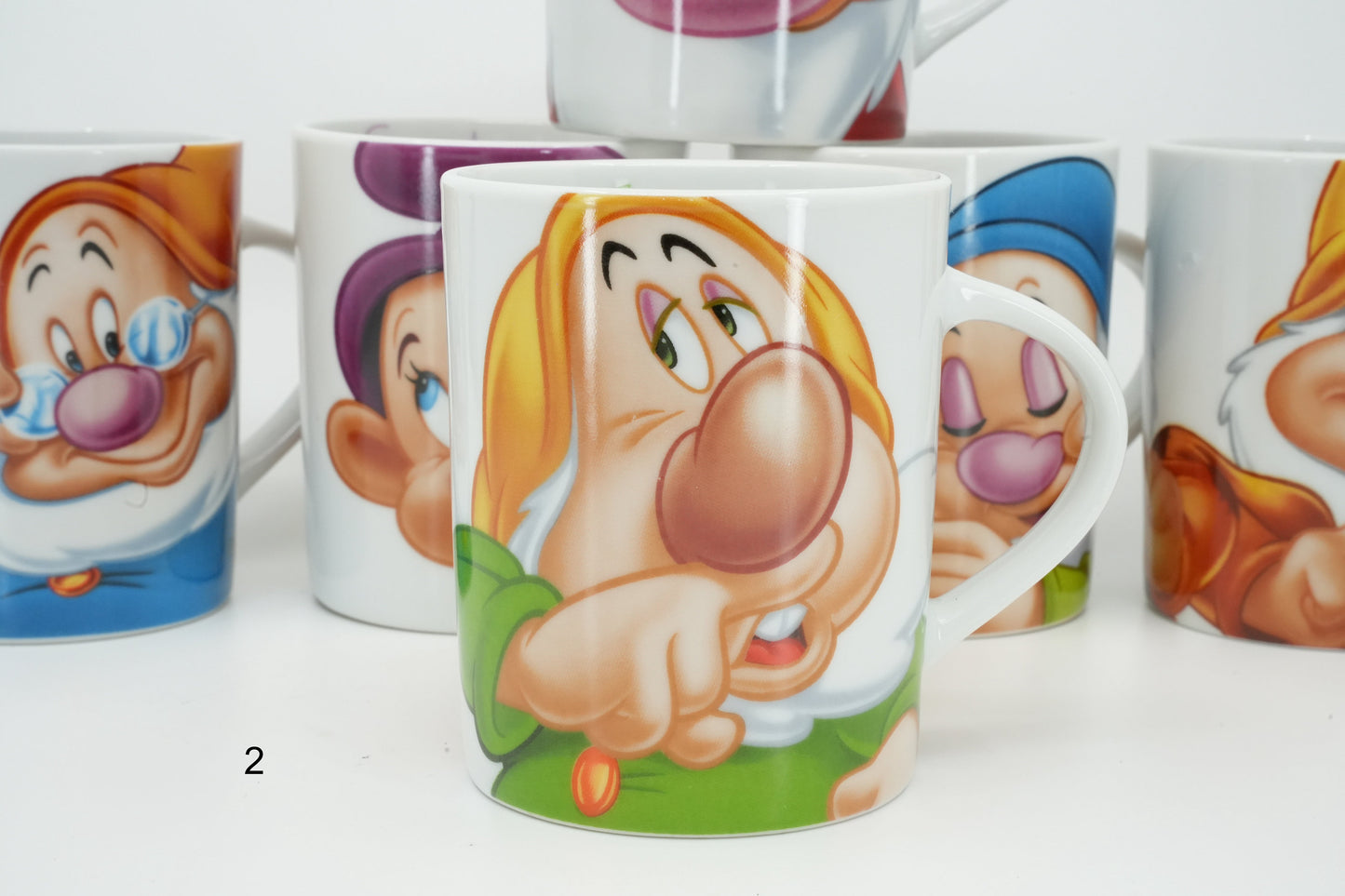 Zeldzame mokken van de zeven dwergen |  7 Dwergen sneeuwwitje | Poppen 7 dwergen | Vintage mok | Mokken zeven dwergen | pick your favourite