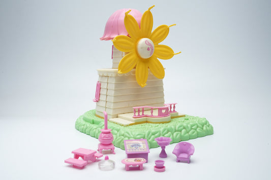 Vintage Charmkins Whipporwill Flower Mill met accessoires (bloemen molen)