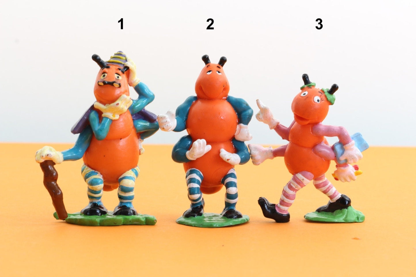 Vintage Gallavants figuren |Schleich 1988| Marvel Productions| Vintage figuren oude tekenfilmserie| memorabilia jaren 80 tv series