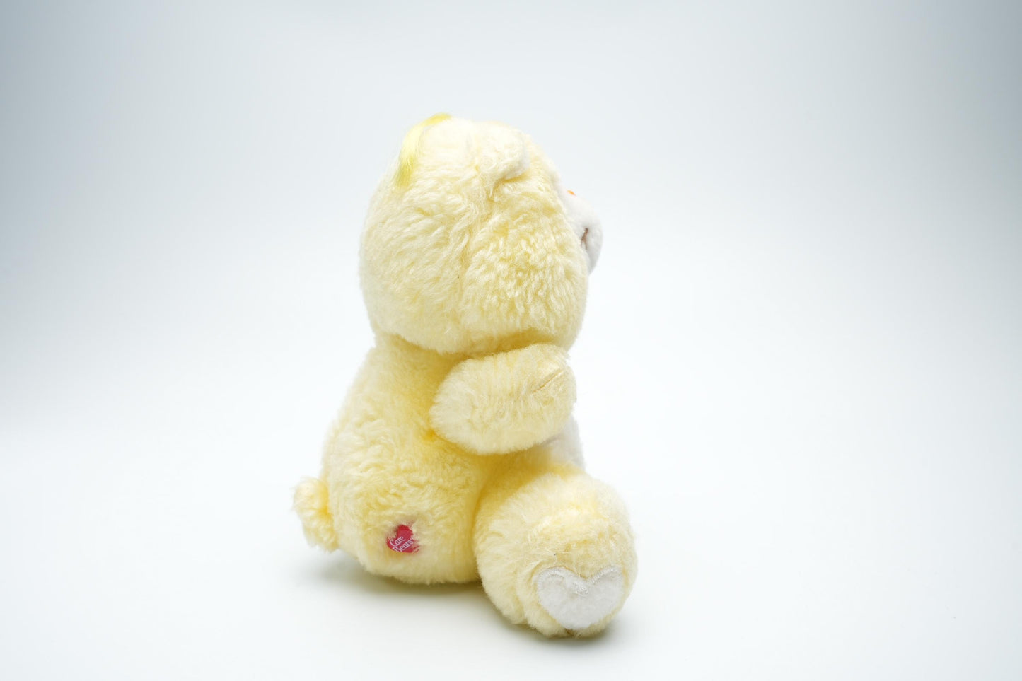 Vintage Funshine Bear Care Bear plush - 16 cm (6,3 inches) - gele vintage pluche
