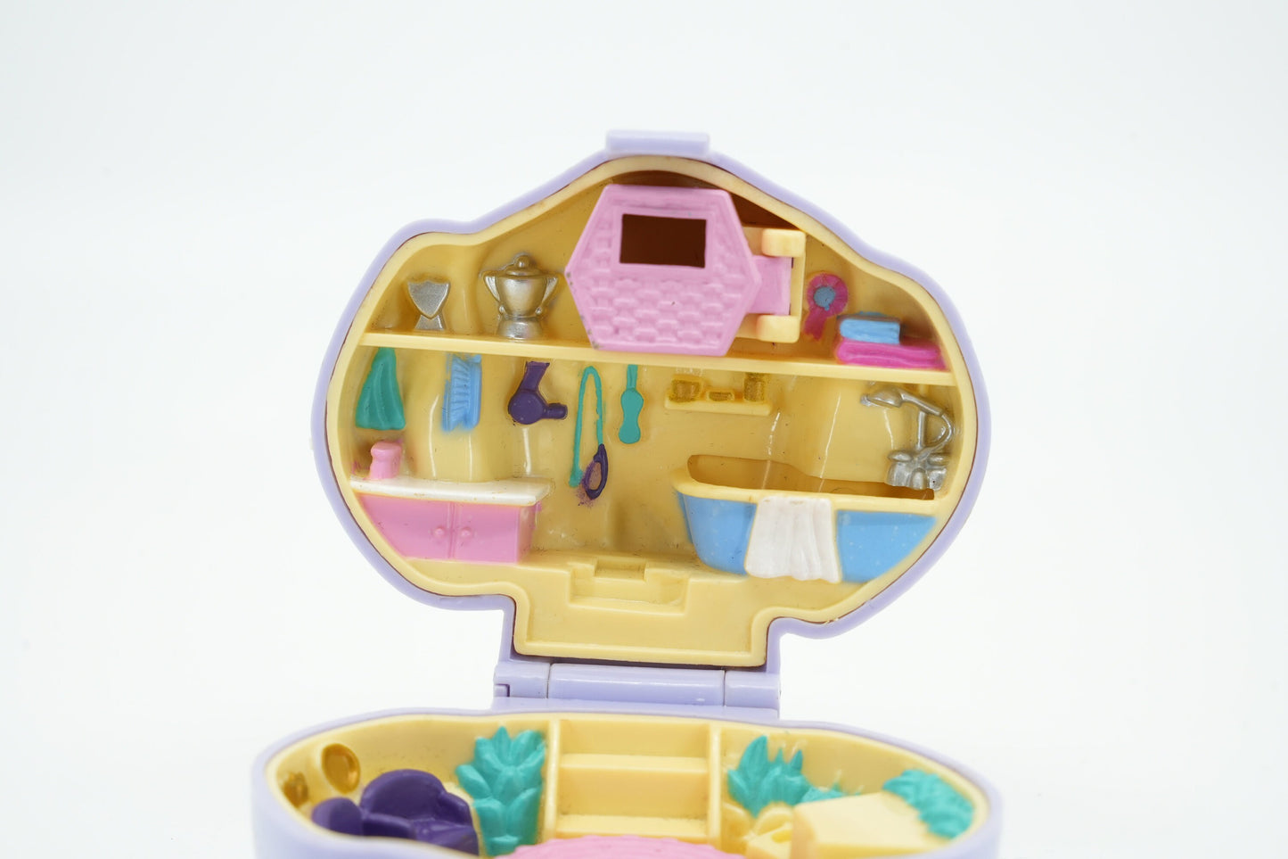 Vintage Bluebird Polly Pocket 1993 Dazzling Dog Show Compact
