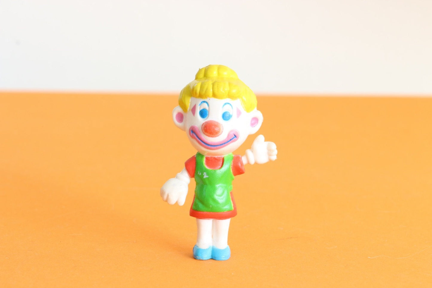 Vintage 1981 Mego Corp Clown | Pvc figuur clown meisje en clown jongen