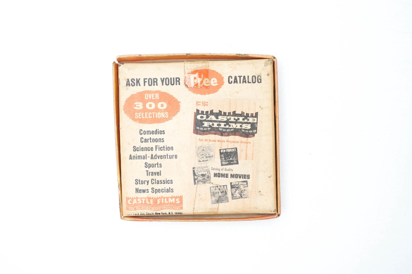 Super 8 Film – Flaming Guns met Rory Calhoun – Castle Films No. 598 – Zwart-wit Westernklassieker (Headline Edition)