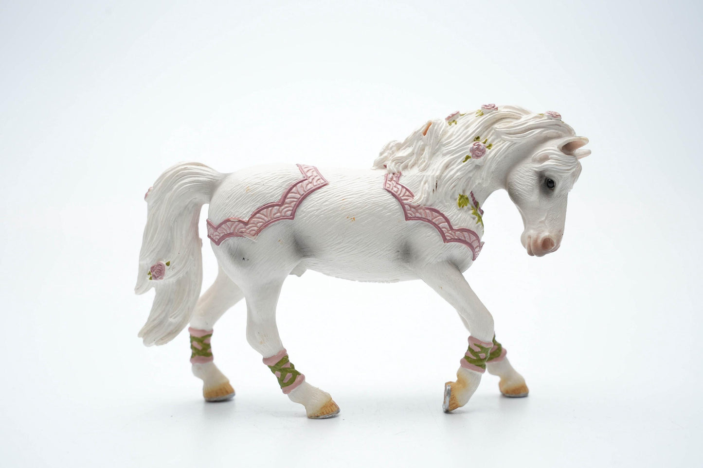Schleich 13606 Haflinger Merrie – 10 cm (ca. 4 inch) – 2006 – Vintage Paardenfiguur