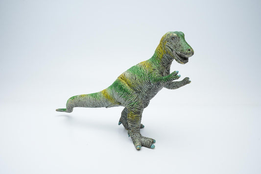 Vintage dinosaurus uit de jaren 80