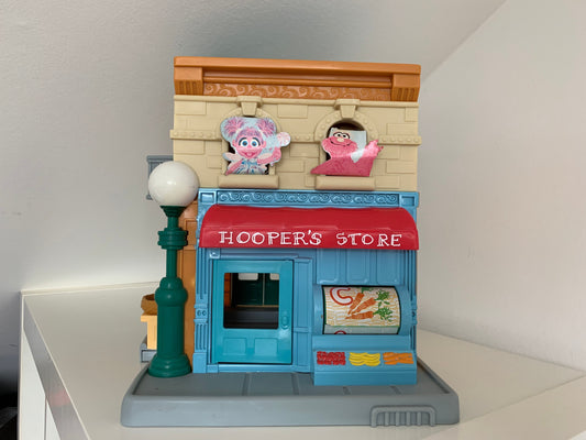 Sesame Street Fisher Price huis uit 1970’s (zeldzame vonst)