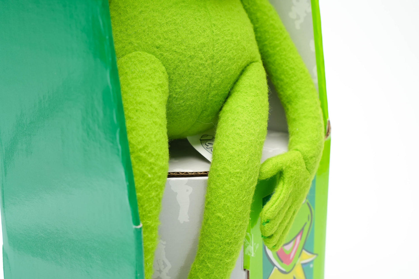 Kermit de Kikker Knuffelpop in Doos – Kermit Collection – 35 cm / ca. 13.8 inch – Vintage IGEL