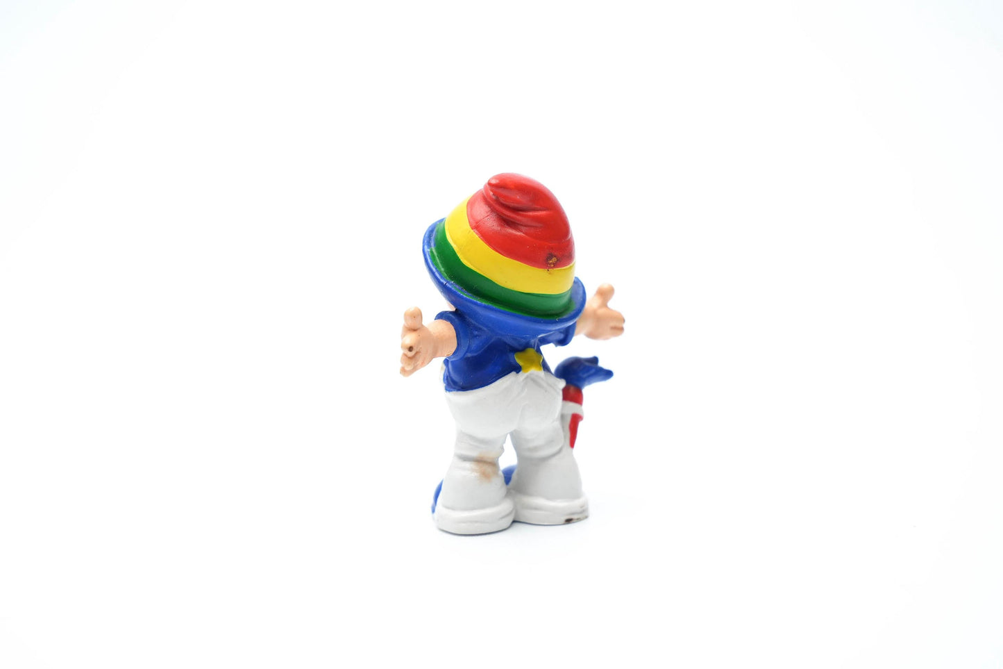 Vintage 1986 Rainbow Brite “Painter” PVC figuur – Wallace Berrie – Rainbow Kids collectie