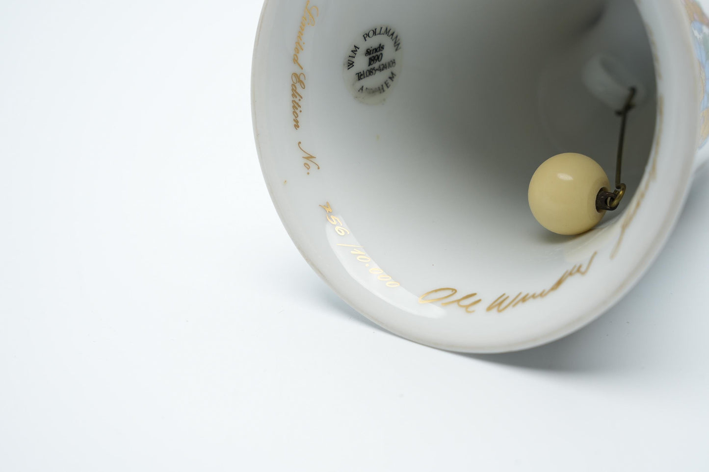 Vintage Hutschenreuther Jaarbel 1980 - Limited Edition Nr. 756/10000