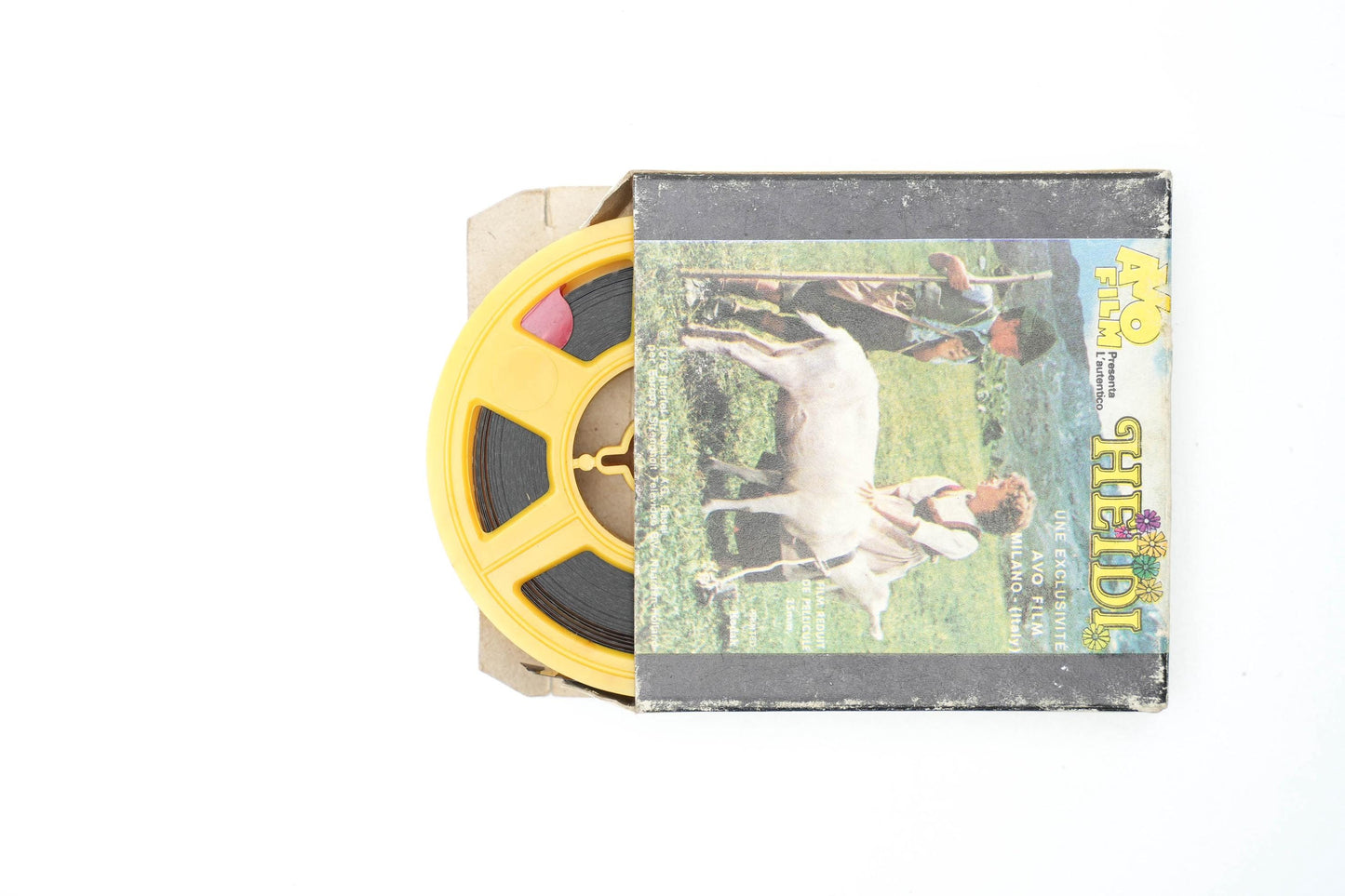 Vintage Super 8 Film – Heidi helpt de grootvader – AVO Film Italië – 1978 – Originele doos