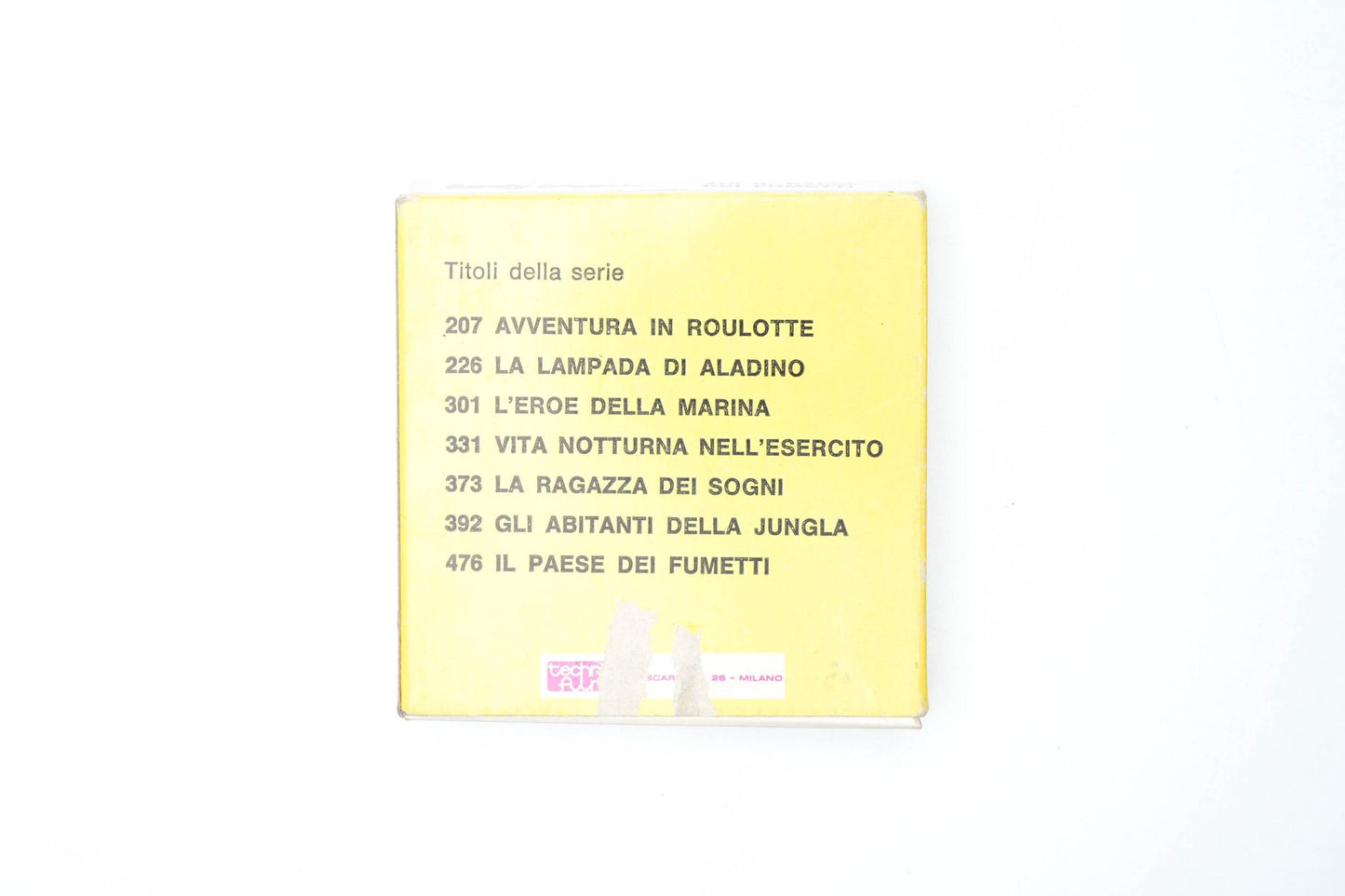 Vintage Super 8 Film – Gandy Goose in “Il Paese dei Fumetti” – Terrytoons 1970 – Ken Films