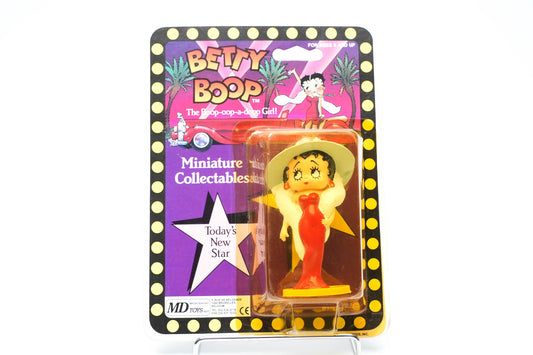 Betty Boop Miniatuurfiguur – 1986 – MD Toys – Hollywood Glamour Editie