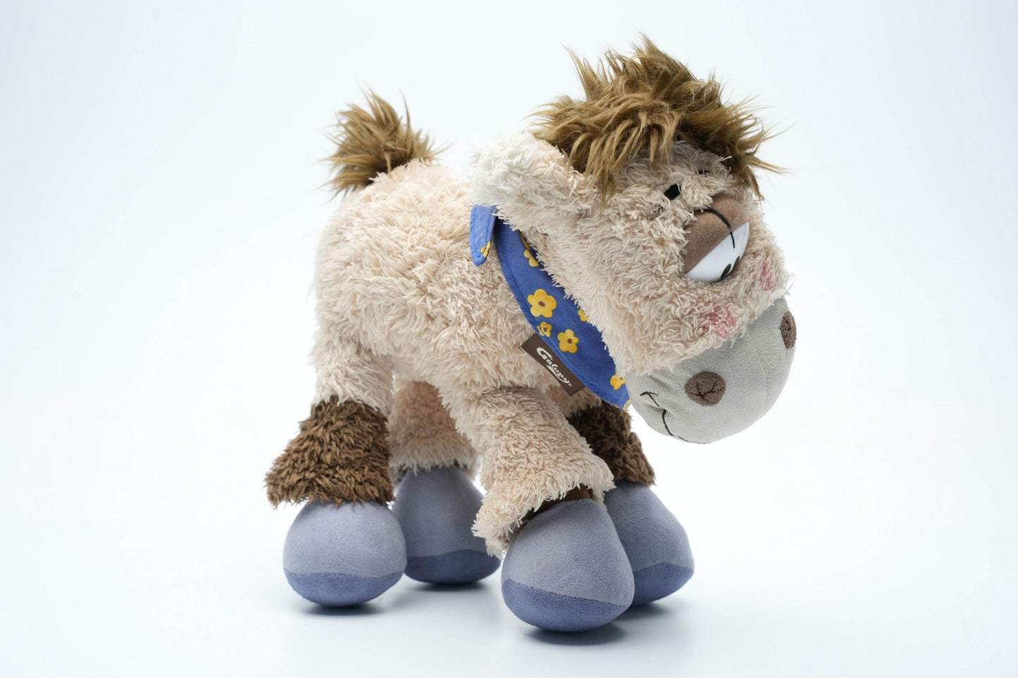 Vintage Galupy Diddl Paard Knuffel 35cm (14 inch) – Depesche Germany Jaren 90