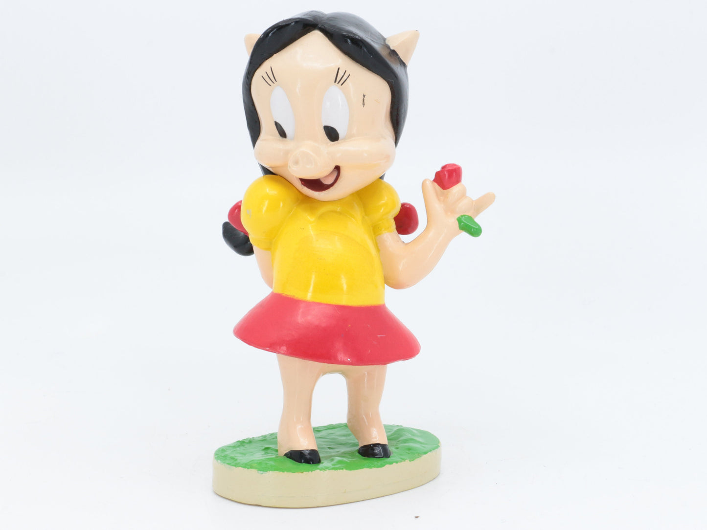 Zeldzame figuur Looney Tunes Petunia Pig| Verzamelbaar beeld| Looney tunes DEA | Looney Tunes poppetje | Varken van de Looney Tunes