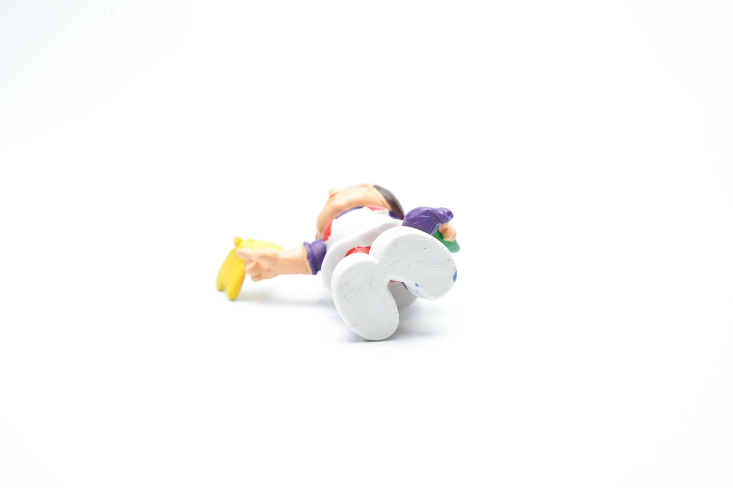 Vintage Rainbow Brite “Rainbow Kids” schildersmeisje met vlinder – 1980 Hallmark PVC-figuur (2.5")