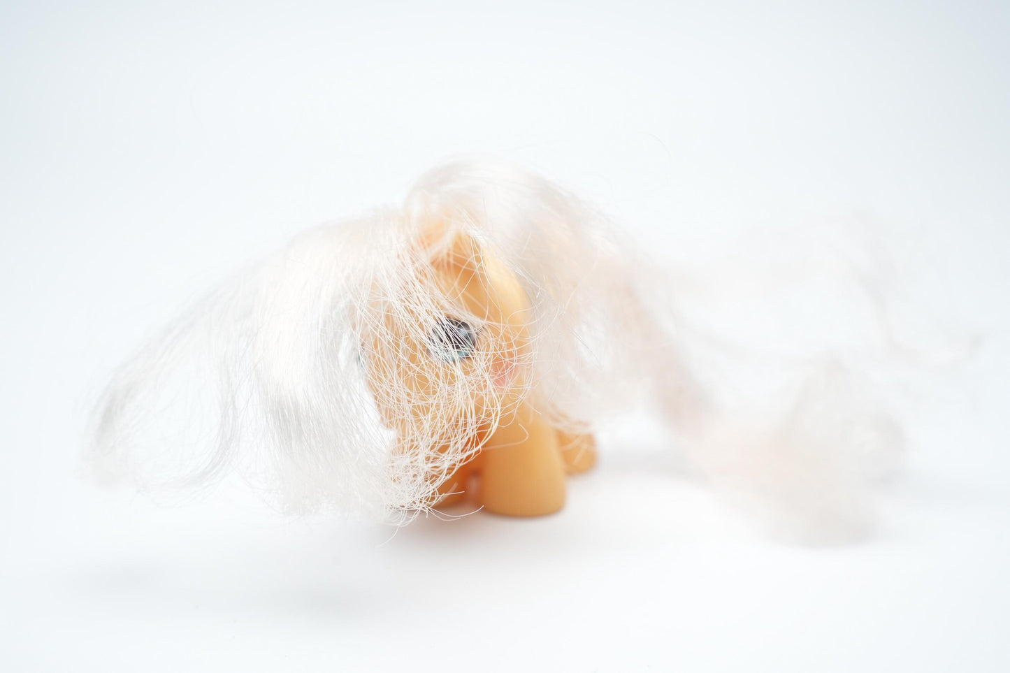 My Little Pony Vintage Figurine – Oranje met Witte Manen