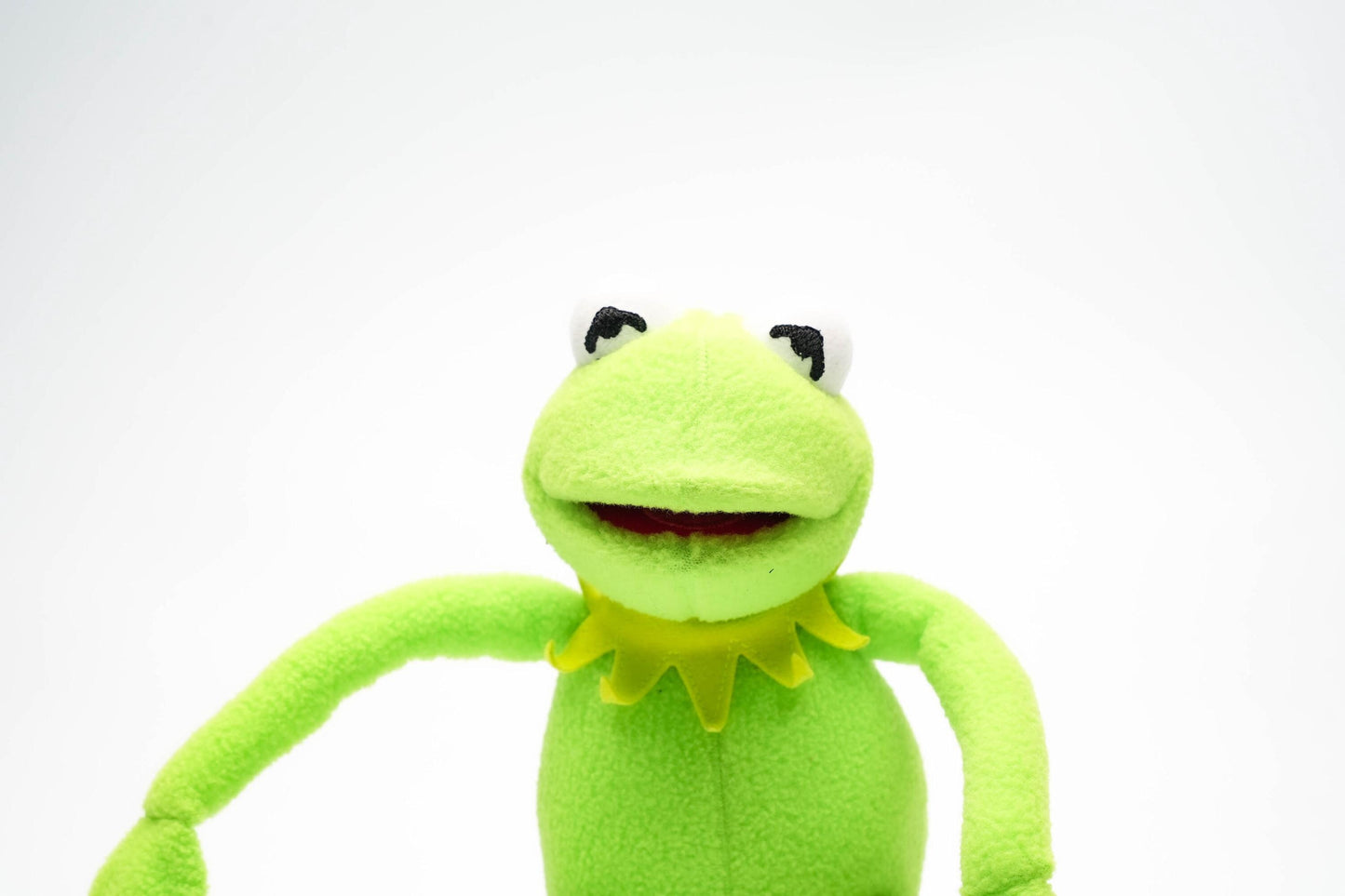 Vintage Kermit de Kikker knuffel – The Muppets Disney Parks uitgave – 28 cm (11 inch)