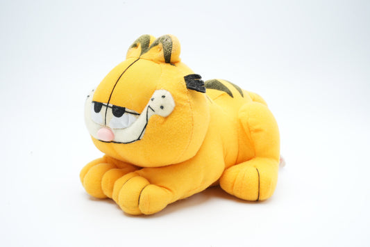 Garfield die ligt | vintage oude Garfield pluche