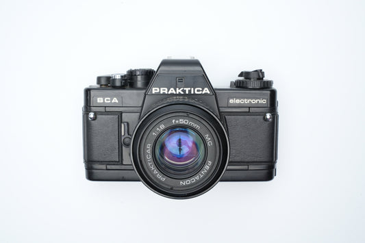 Praktica BCA Electronic + 50mm f2.4 | vintage film camera