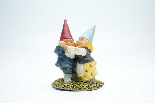 Vintage David en Lisa de Kabouter beeldje | David de kabouter en Lisa de kabouter| The world of david the gnome | Classic Gnomes