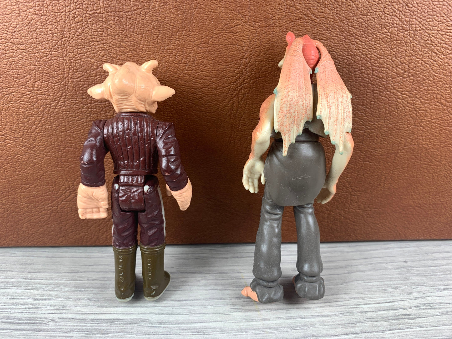 Star Wars Jar Jar Binks and Ree Yees figures 1983