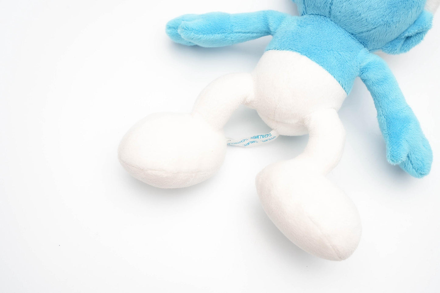 Vintage Smurfen knuffel – Pluche Grote Smurf pop – ca. 27 cm (10.6 inch)