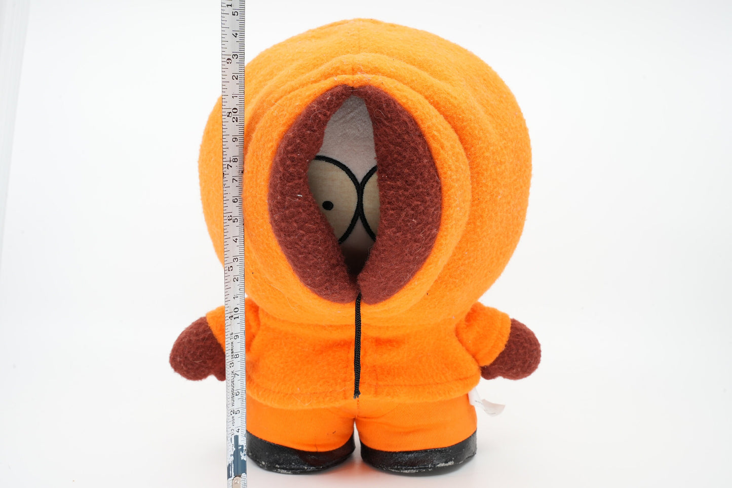 Kenny McCormick South Park knuffel met kaartje | Comedy Central knuffel 1999 | Grappige TV-show