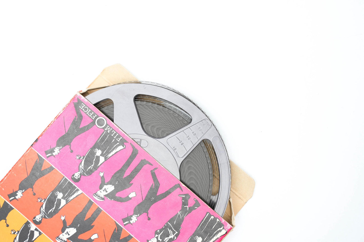 Vintage 8mm Film – "Charlot Pompier (2)" | Film Office Frankrijk | Zeldzame Charlie Chaplin Fireman Episode (Zwart-Wit)